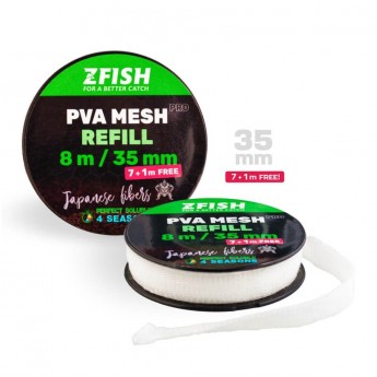 Zfish Náhradní Punčocha PVA Pro Refill 35mm 8 m Zfish Náhradní Punčocha PVA Pro Refill 35mm 8 m