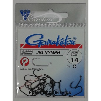 muškařské háčky Gamakatsu Jig Nymph