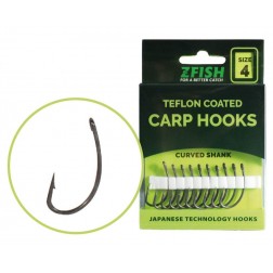Zfish Teflonové Háčky  Curved Shank