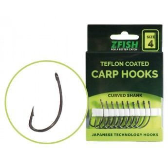 Zfish Teflonové Háčky  Curved Shank