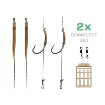 Zfish návazec Curve Shank Carp Rig vel.2