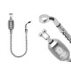 závěsný řetízkový signalizátor INOX