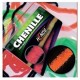 chenille - 2mm oranžová signální