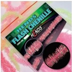 Flash chenille - 5mm fialová  (staré balení)