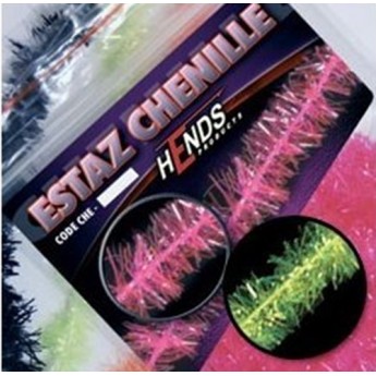 ESTAZ CHENILLE 10mm - 02 žlutá fluo 