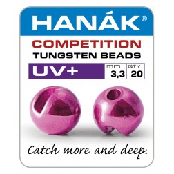 Tungstenové hlavičky - UV+ tmavě růžová