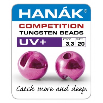 Tungstenové hlavičky - UV+ tmavě růžová