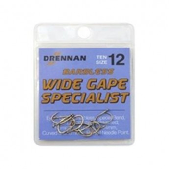 háčky DRENNAN Wide Gape Specialist barbless