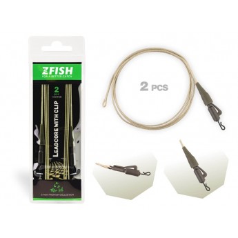 ZFISH Mont&aacute;ž Leadcore Lead clip 2ks