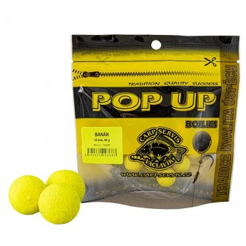 Pop Up Boilies 12mm - Ban&aacute;n