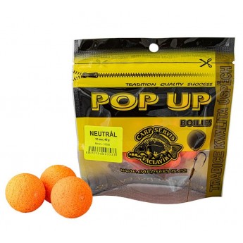 Pop Up Boilies 12mm - Neutr&aacute;l oranžov&aacute;