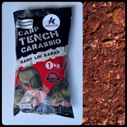 krm&iacute;tkov&aacute; směs Kapr/l&iacute;n/karas  1kg - jahoda