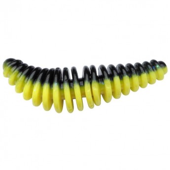 Berkley gumov&aacute; n&aacute;straha PowerBait Power Pupa Black Sunshine Yellow 35mm/10ks 