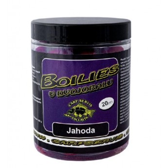 boilies v dvojobalu - jahoda boilies v dvojobalu - jahoda