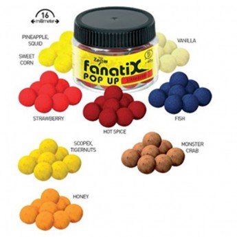 Fanatix Pop-Up 16 mm (40 g) - Jahoda