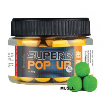 Superb Pop Ups - 40 g/16 mm mu&scaron;le