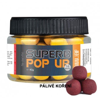 Superb Pop Ups - 40 g/16 mm p&aacute;liv&eacute; kořen&iacute;
