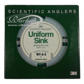 WF 6 S  type I  Uniform Sink  Scientific Anglers 3M