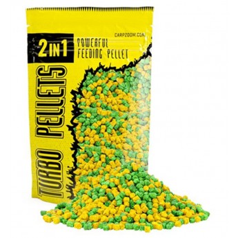 Turbo Pellets 2v1 - 500 g/3 mm/Ananas-Ban&aacute;n