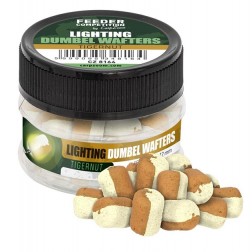 Lighting Dumbel Wafters - 15 g/8x12 mm/Tygř&iacute; ořech