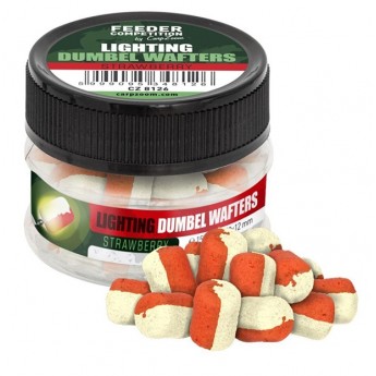 Lighting Dumbel Wafters - 15 g/8x12 mm/Jahoda
