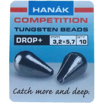 Tungstenová tělíčka Drop+  černý nikl
