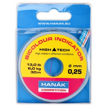 Bicolour Indik&aacute;tor Line Han&aacute;k 30m oranžovo-žlut&yacute; 0,25mm