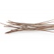 Troutline Hand Selected Stripped Peacock Quill - páv - natur