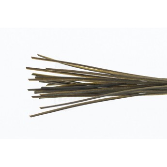 Troutline Hand Selected Stripped Peacock Quill - p&aacute;v - olive