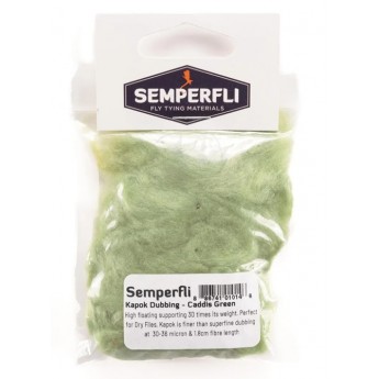 Troutline Kapok Dubbing - Caddis Green