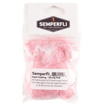 Troutline Kapok Dubbing - Strimp Pink
