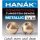 Tungstenové hlavičky Metallic růžové zlato
