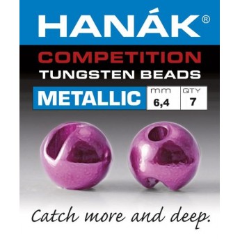 Tungstenov&eacute; hlavičky Metallic tmavě růžov&aacute;