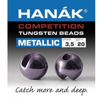 Tungstenov&eacute; hlavičky Metallic ocelově fialov&eacute;
