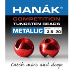 Tungstenov&eacute; hlavičky Metallic červen&eacute;