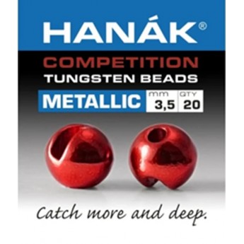 Tungstenov&eacute; hlavičky Metallic červen&eacute;