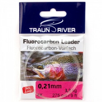 Uj&iacute;man&yacute; n&aacute;vazec Traun fluorocarbonov&yacute; 0,21mm/2,75m