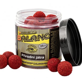 Boilies Balanc - 120g/25mm Př&iacute;rodn&iacute; j&aacute;tra