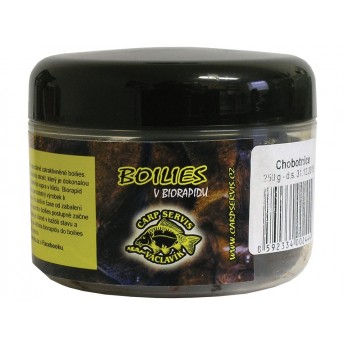 boilies v biorapidu ryba-banán
