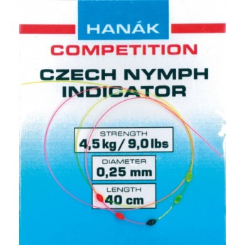 indikátor záběru Czech Nymph