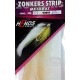zonkers strip muskrat  01/1,5mm - krémově bílá 