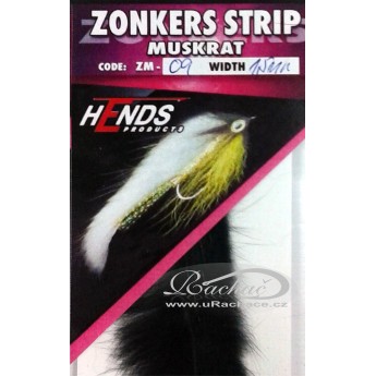 zonkers strip muskrat  09 - černá
