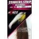 zonkers strip muskrat  35/1,5mm - rezavá
