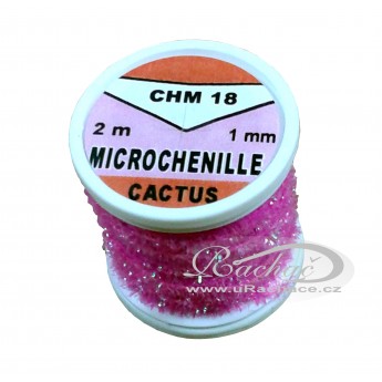 microchenille cactus - 18 fialová světlá