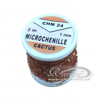 microchenille cactus - 24 rezavá
