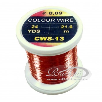 drátek Colour Wire 13 - oranžová