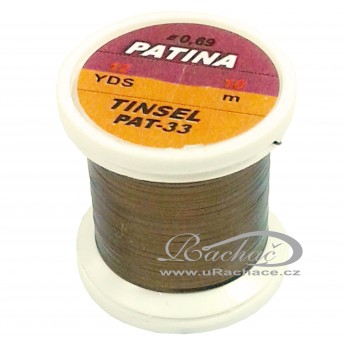 Patina Tinsel - 33 hnědá