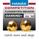 Tungstenové hlavičky DIAMOND+ zlaté