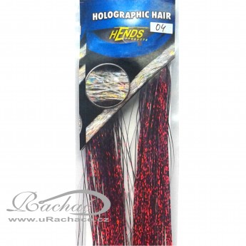 Holographic Hair 04 - růžová tmavá