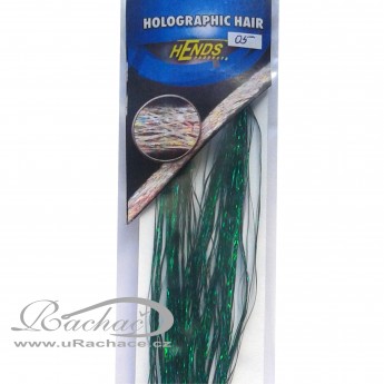 Holographic Hair 05 - zelená